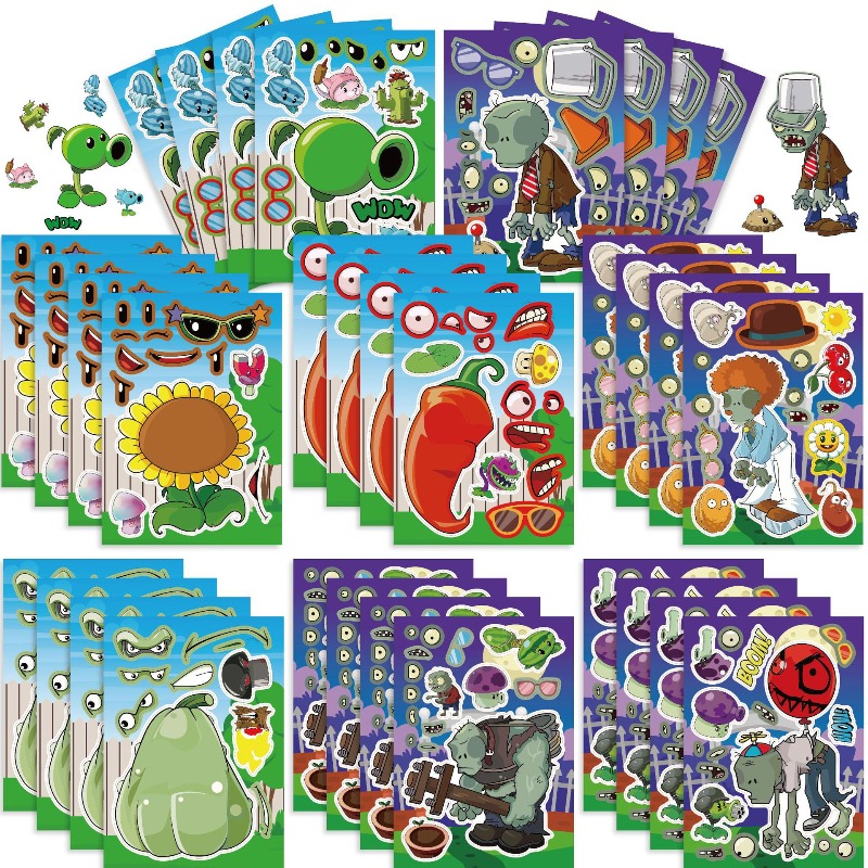 พืชปะทะซอมบี้ สติกเกอร์การ์ตูน - Plant Parent Vs Plantin บทวิจารณ์และราคา